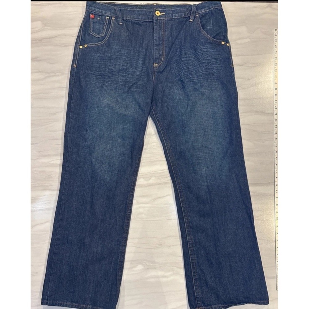 VTG Phat Farm "The Pursuit Of Good Fortune" Jeans 40x33 Early 2000s Hip-Hop Y2K